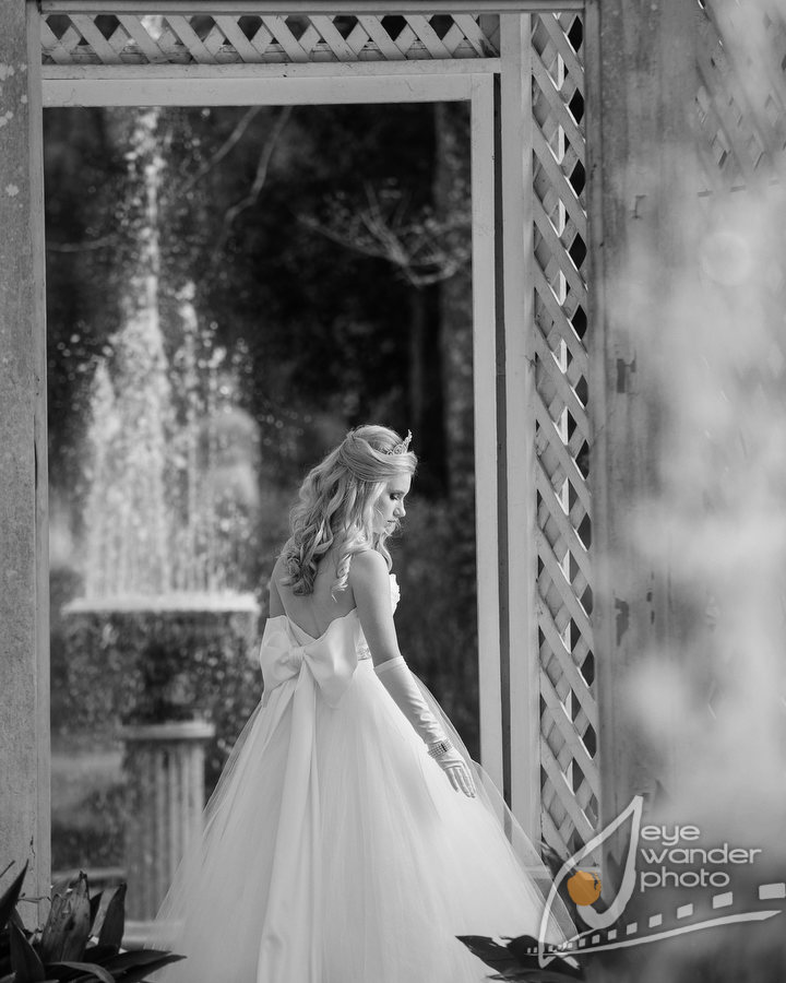 bridal portraits in St. Francisville