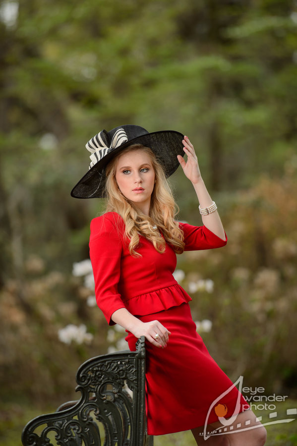 New Orleans high school senior photography outdoors