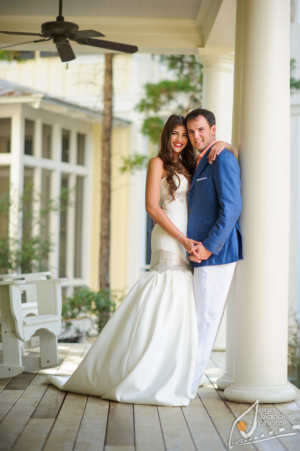 First look mermaid dress