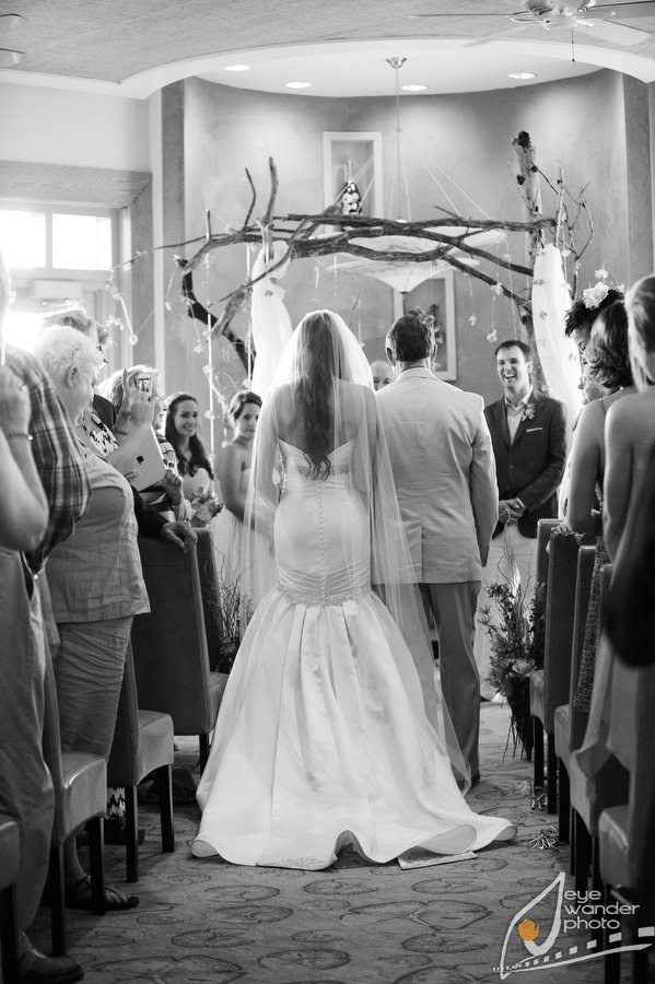 Walking down the Isle