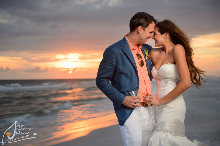 Happy Couple Beach at Sunset