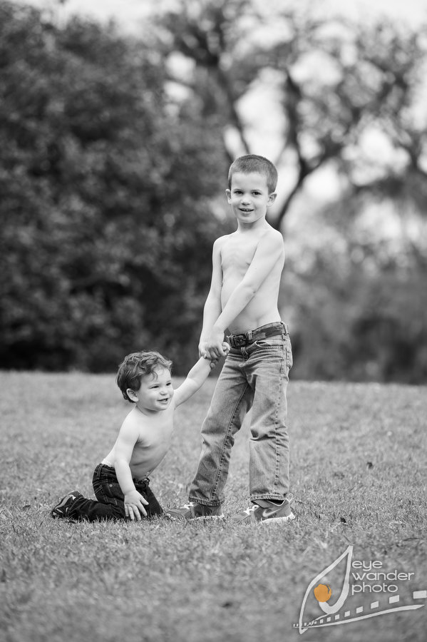 st. francisville b&w children photos