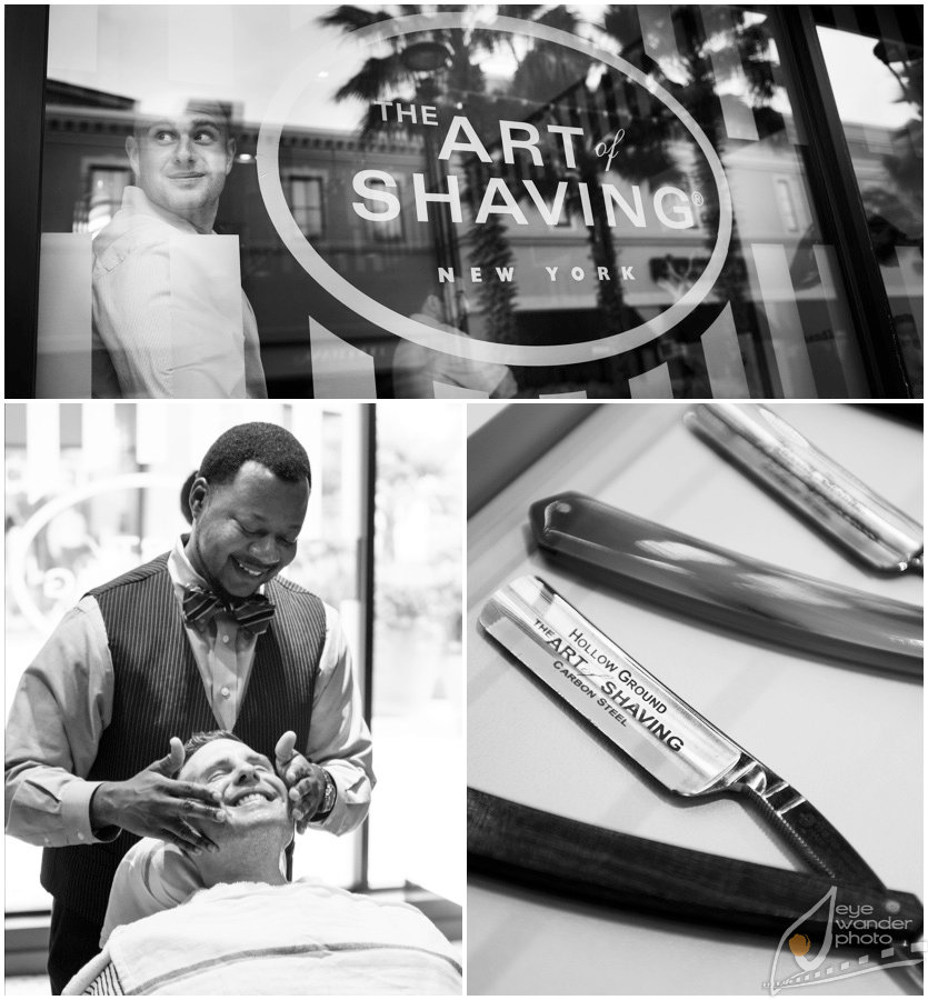 Baton Rouge Wedding Day Art of Shaving Barber Spa