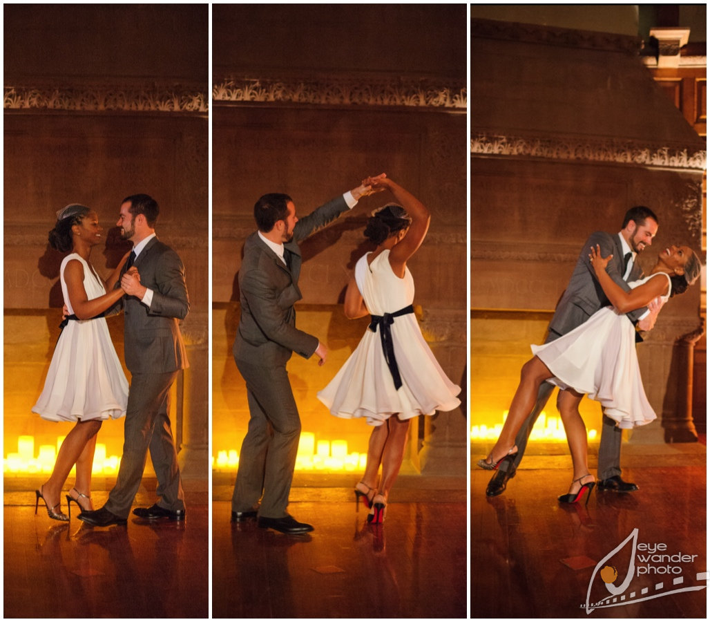 Ogden Museum New Orleans Wedding First Dance at Alter