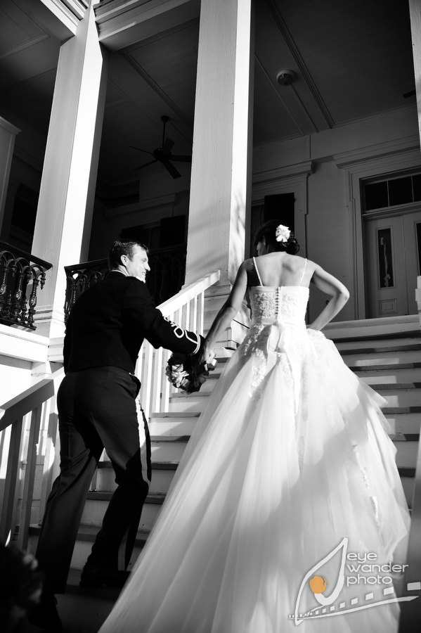 Louisiana Wedding Leaving Wedding Ceremony Louisiana Plantation Wedding Leaving Wedding Ceremony Black and White