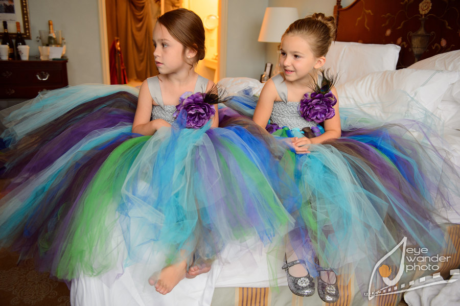 Children at Weddings Flower Girls colorful Tutus Children at Weddings Flower Girls colorful Tutus