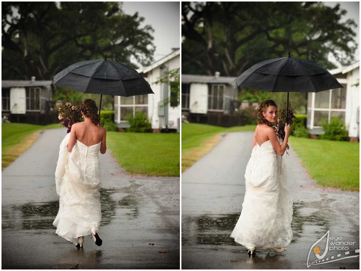 Wedding Bridal Wedding Day Rain Umbrella