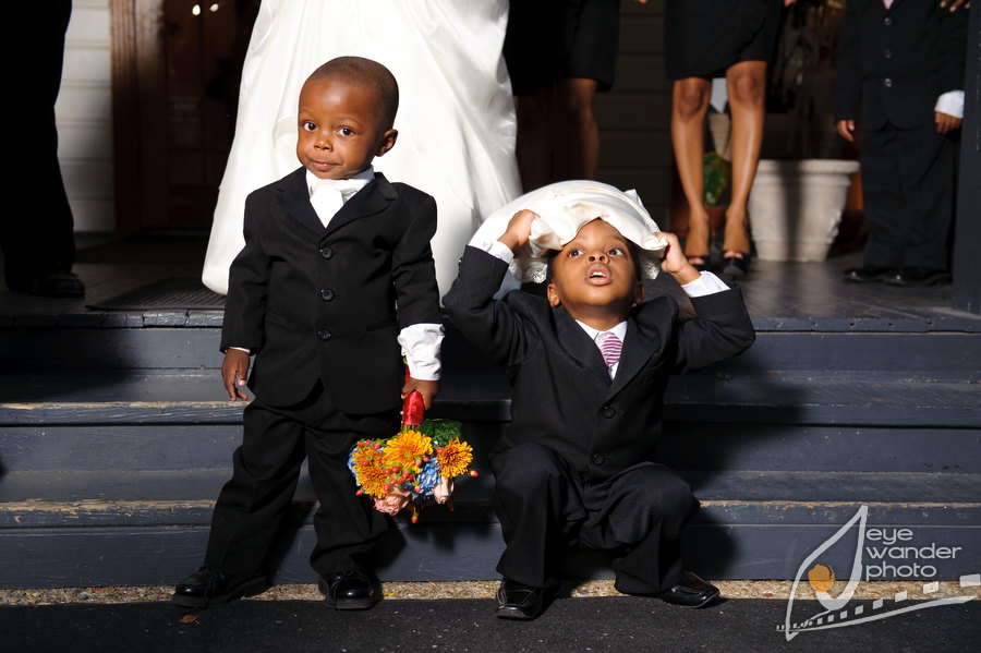 Children At Weddings Ring bearers young waiting adorable