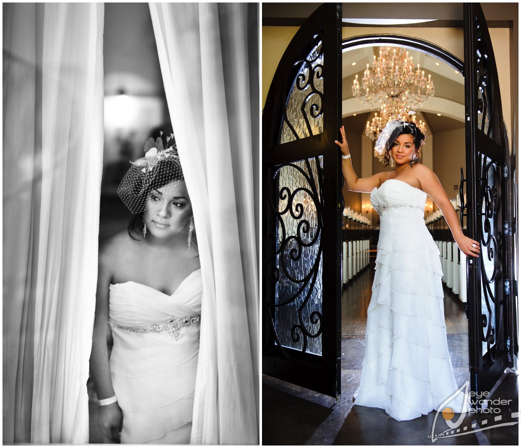 New Orleans Wedding Bridal before the ceremony