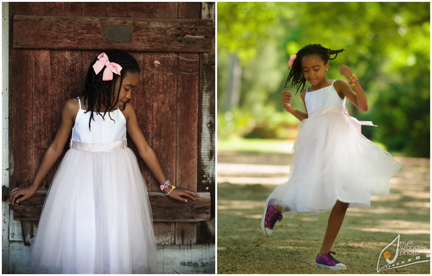 Kids at weddings flower girl portait precious