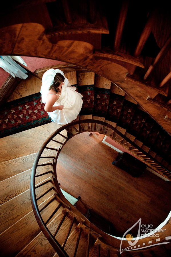 Spiral Staircase Bridal New Orleans