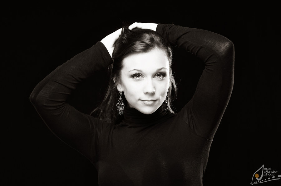 black-and-white-studio-senior