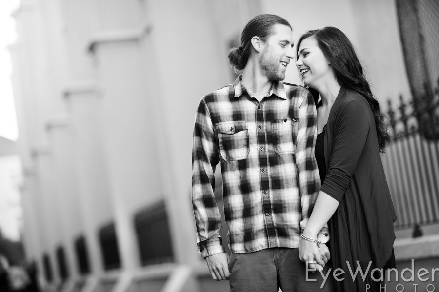 Lighting Workshop New Orleans, Pirate's Alley, Katie Joy Crawford & Neil Bonham, Engagement photos