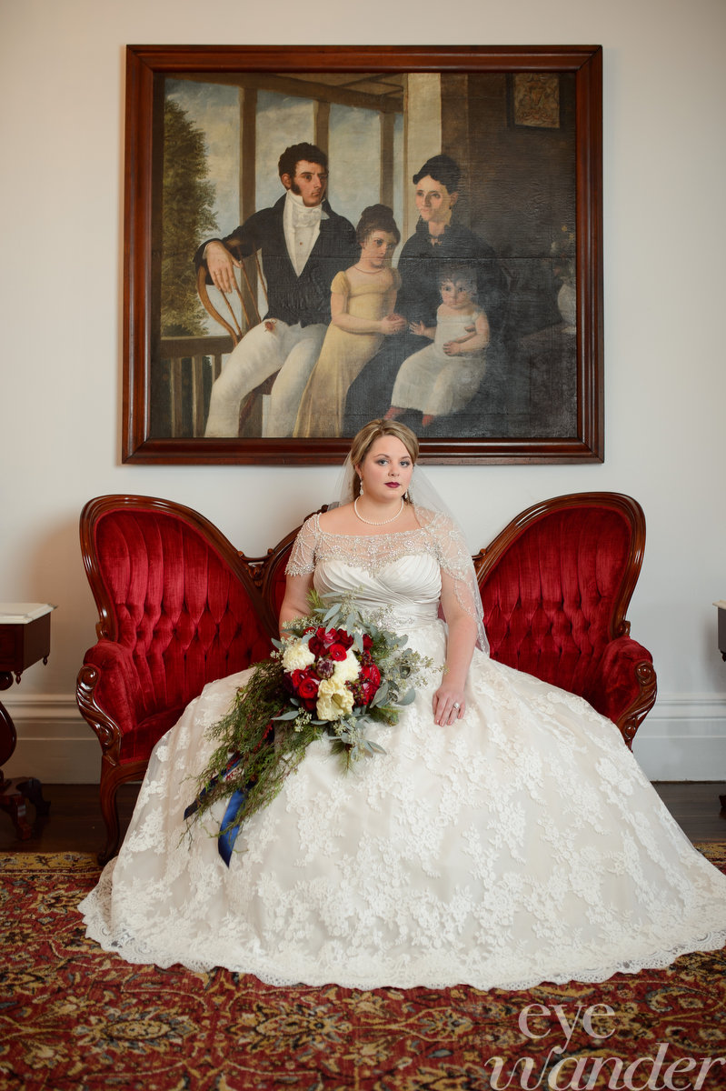 bridal photography, flowers